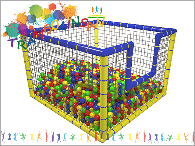 40210   -  Top Oyun  Havuzu Fileli (Soft Play)