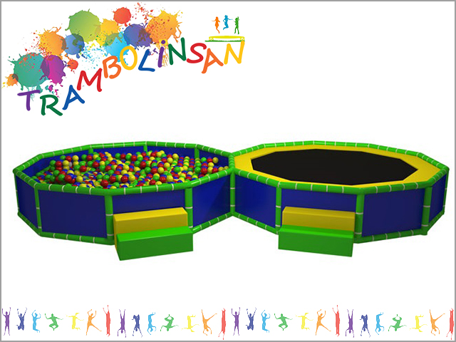 40090   -  Soft Play Oyun Havuzu - Trambolin